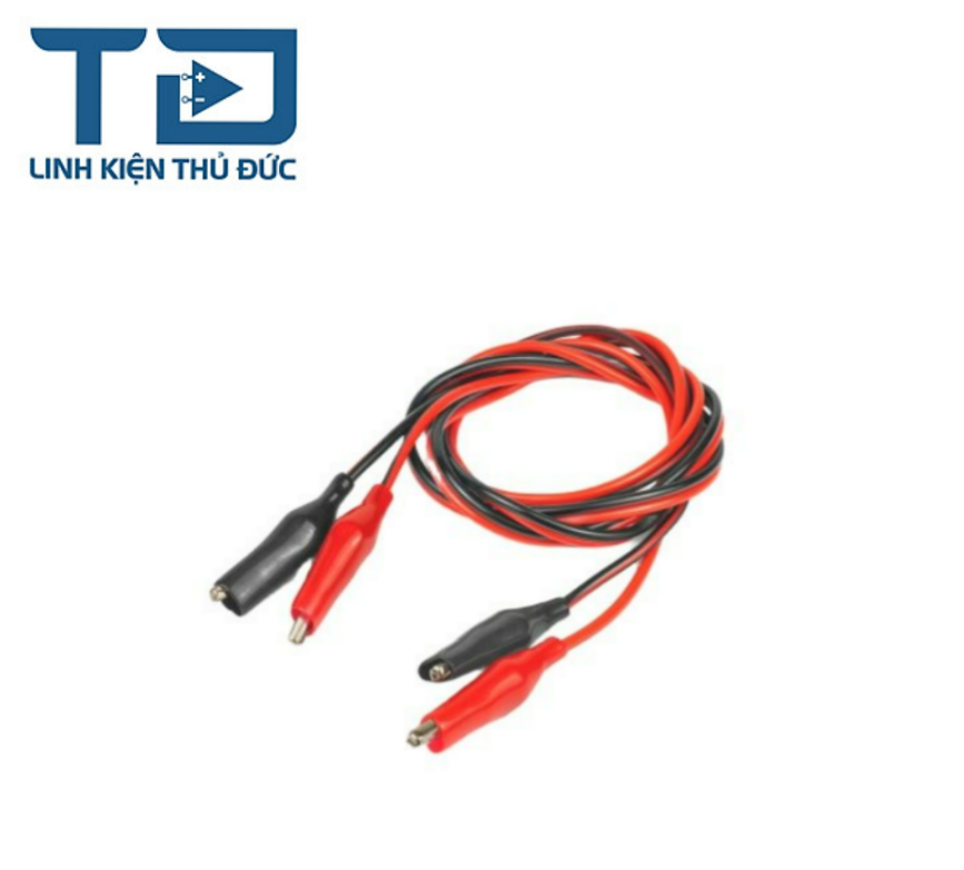 Dây đôi kẹp cá sấu dài 1m