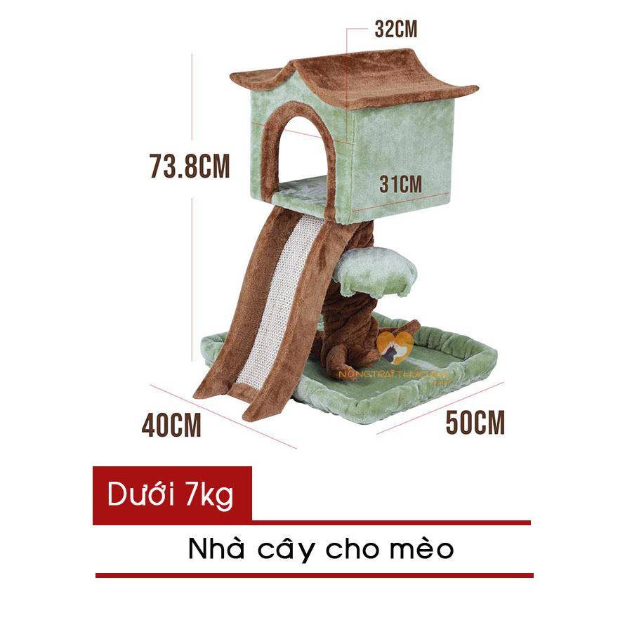 Cat Tree - Nhà Cây Cho Mèo - Mã LZ0141 - [Nông Trại Thú Cưng]
