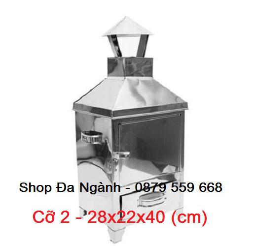 Shop Đa Ngành - Thùng đốt vàng mã bằng inox loại dày siêu bền