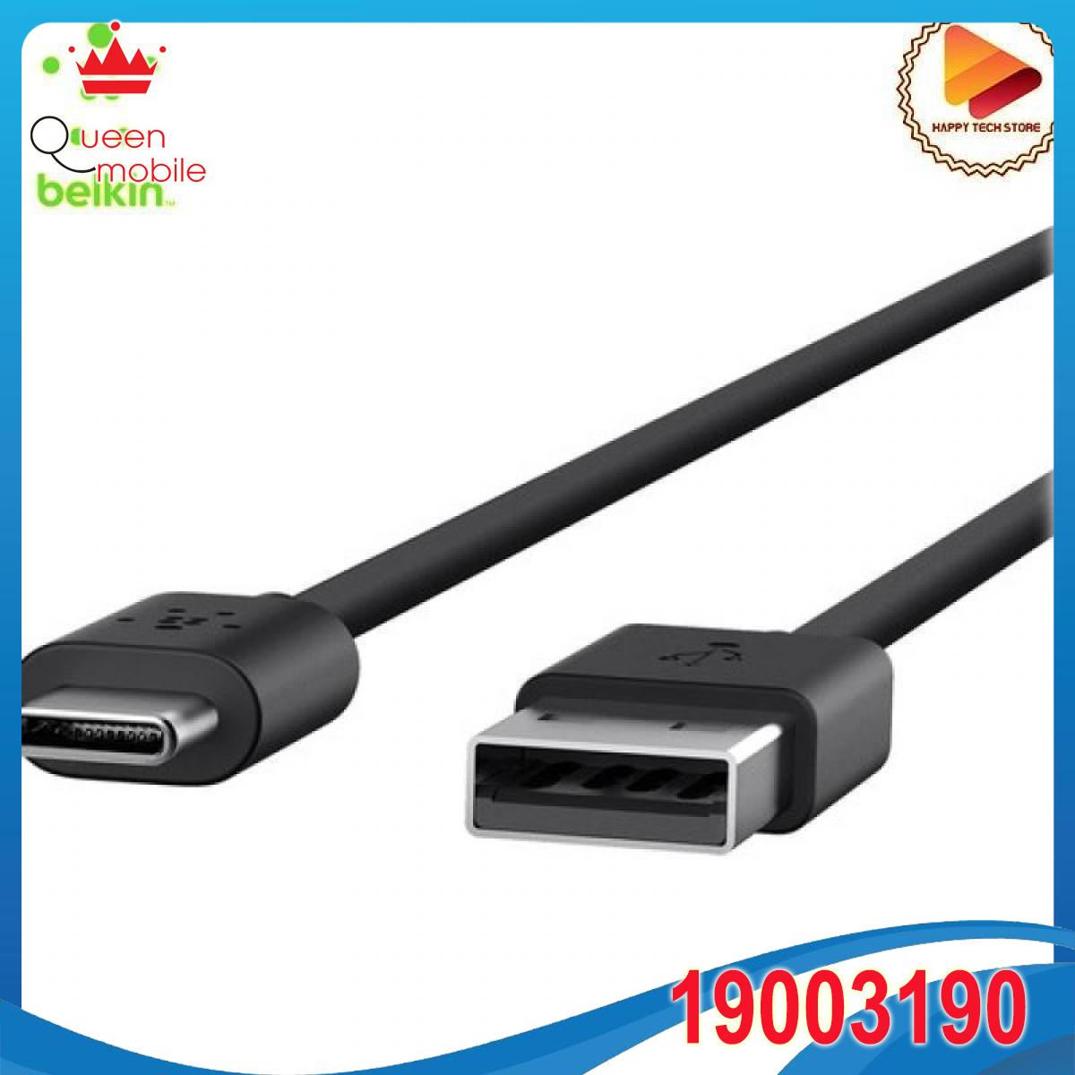 Cáp belkin cổng chuyển usb a to usb-c tiện lợi dùng để copy dữ liệu tốc độ cao sạc cho điện thoại máy tính sync & charge 480mbps - f2cu032bt06