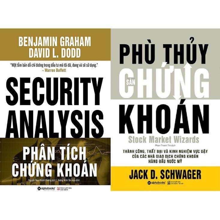 Sách - combo 2 cuốn phân tích chứng khoán + phù thuỷ trứng khoán