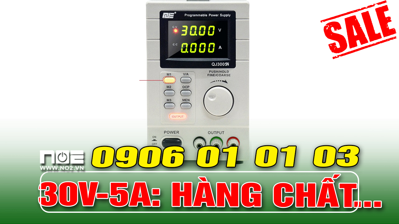 Máy cấp dòng laptop QJ3005N, nguồn đa năng laptop- Không kèm đâu sạc