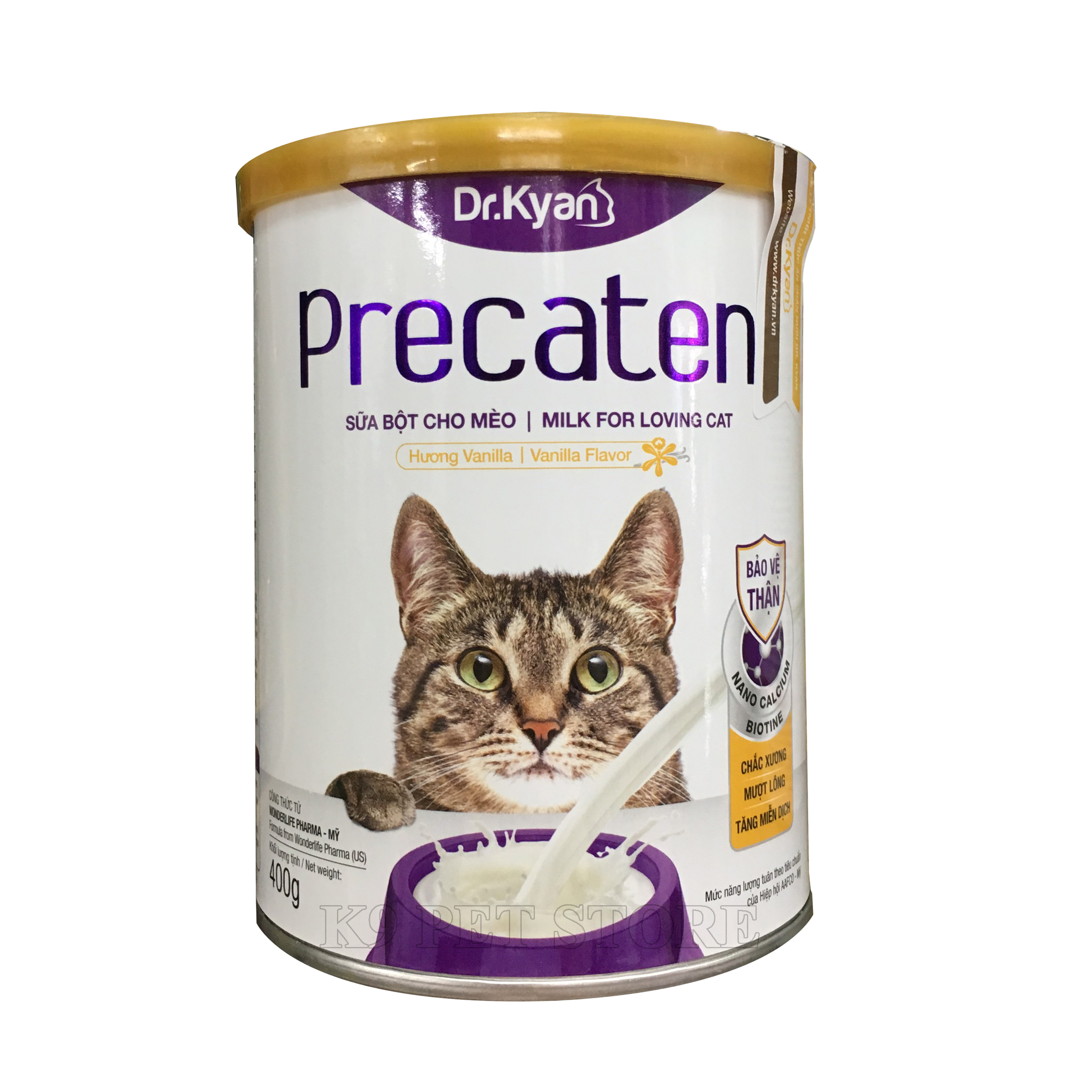 Sữa bột cho mèo precaten 110g - 400 gram