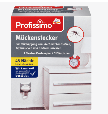 Máy Xông Tinh Dầu Đuổi Muỗi Profissimo Muckenstecker của Đức