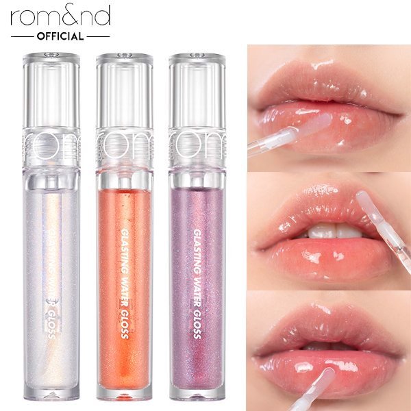 Son Tint Bóng Cho Đôi Môi Căng Mọng, Mịn Mượt Romand Glasting Water Gloss 4.5g