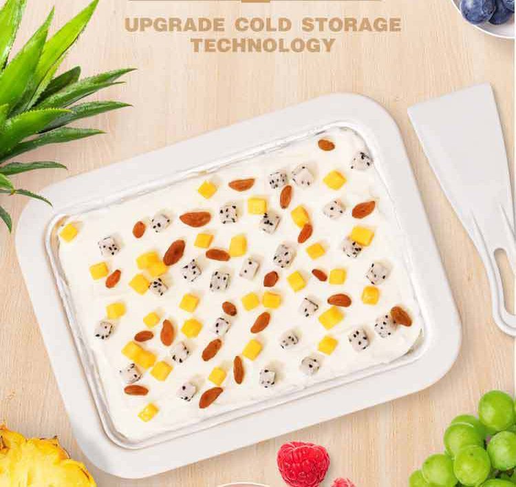 Máy làm kem cuộn mini tại nhà không sử dụng điện