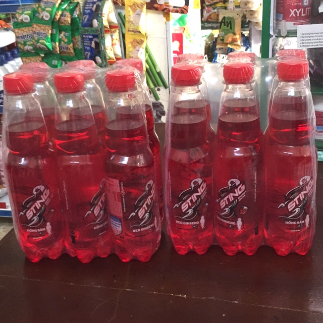 Lốc nước tăng lực sting vị dâu 330ml