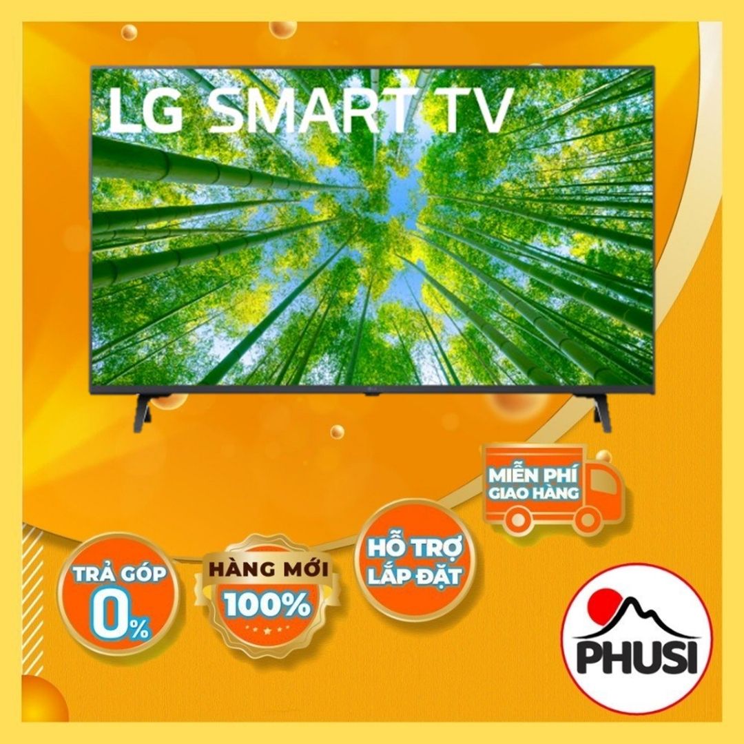 [GIAO HCM] [Trả góp 0%] Smart Tivi LED LG 4K 43 inch 43UQ7550PSF - Remote thông minh tích micro giọng nói Điều khiển tivi bằng điện thoại Ứng dụng LG TV Plus