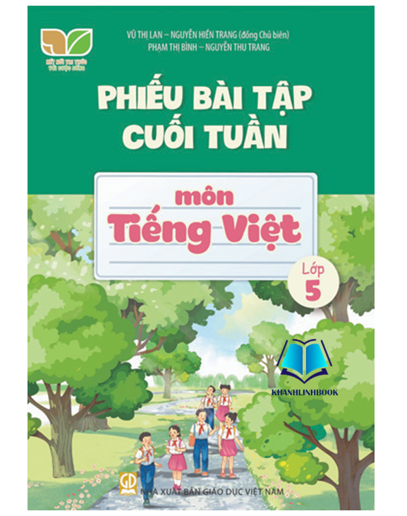 Sách - Phiếu bài tập cuối tuần Môn Tiếng Việt Lớp 5