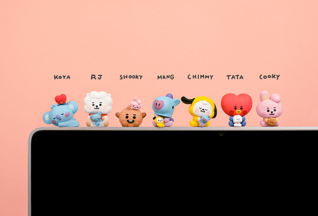 Mô Hình BT21 Monitor Figure Ver 3 My Little Buddy chính hãng Royche