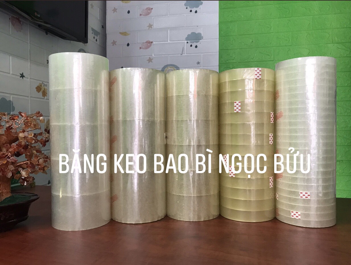 Băng keo trong - đục
