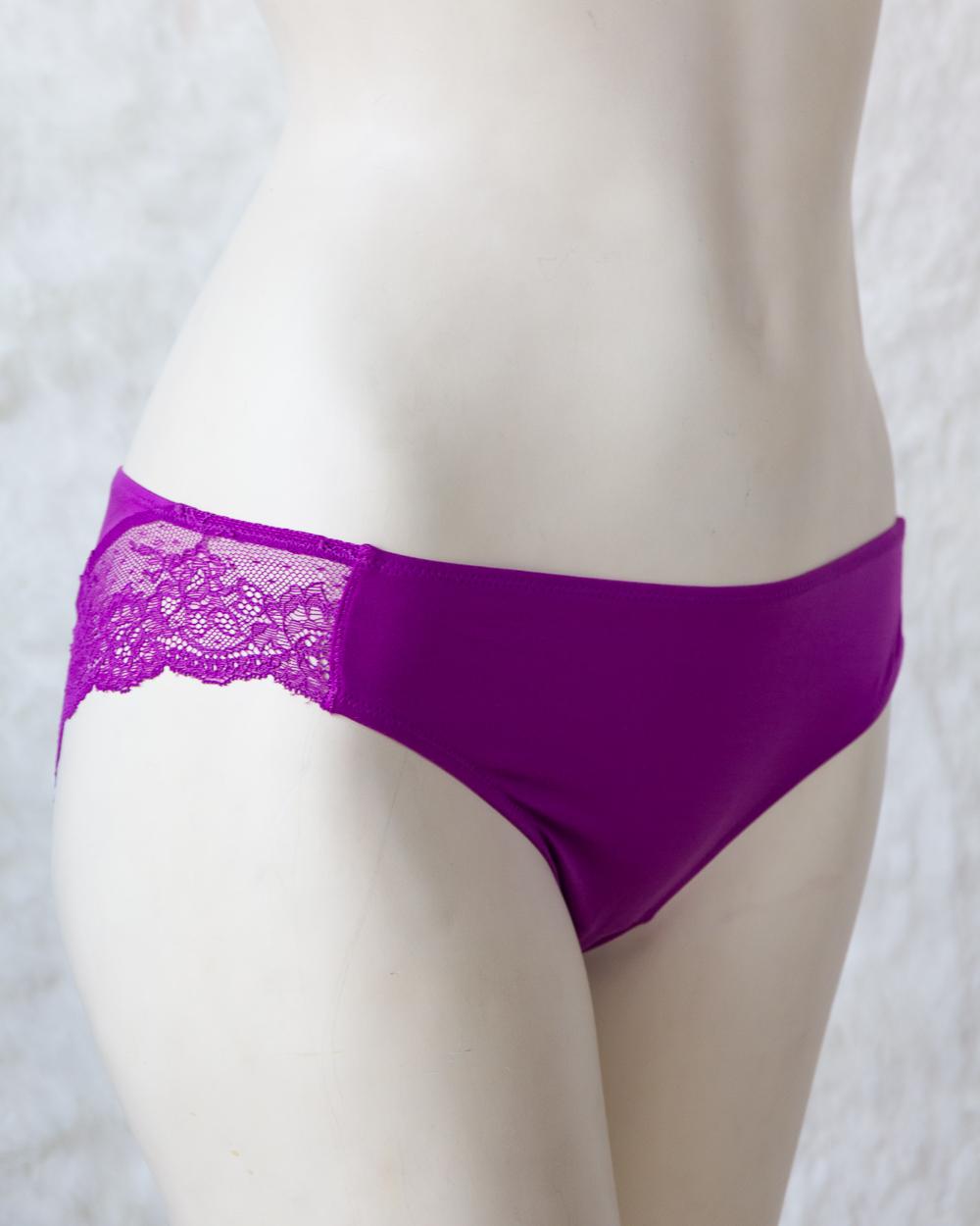 [HCM]Quần lót thun lạnh kiểu tam giác brief viền ren ở mông Maidenform