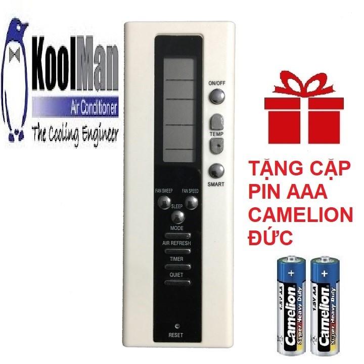 [HCM]Remote điều khiển máy lạnh KOOLMAN mẫu 1