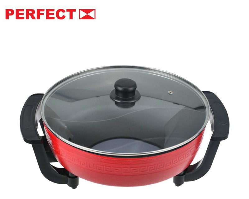 Nồi lẩu điện 2 ngăn Perfect PF-A2N lòng chống dính dung tích 7 lít công suất 1360W