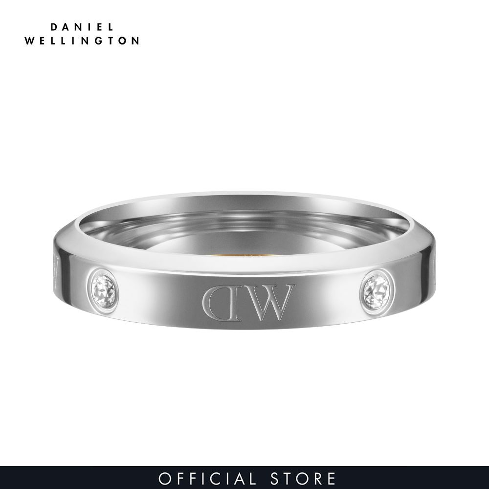 Nhẫn daniel wellington màu bạc - classic ring - dw00400232