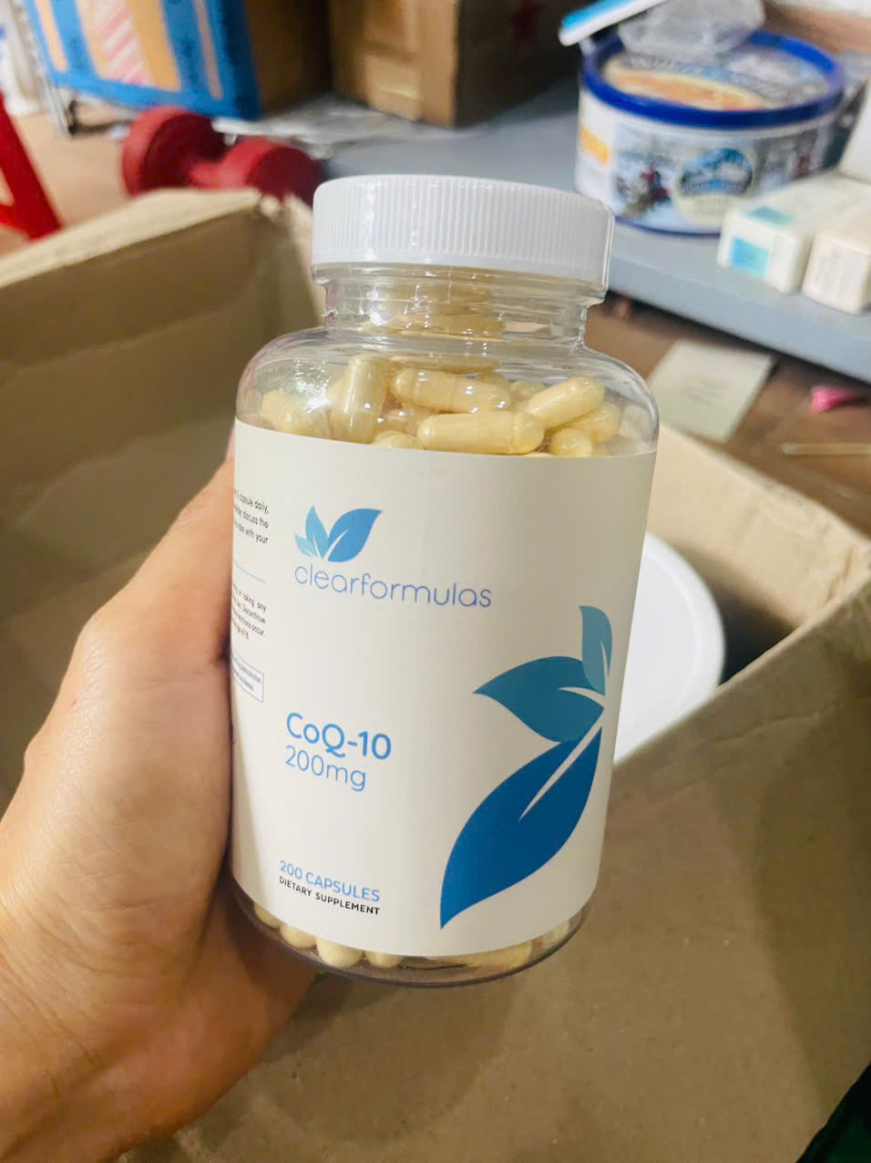Clear Formulas CoQ10 200mg, Hỗ trợ sức khỏe tim mạch và chống lão hóa-200 viên