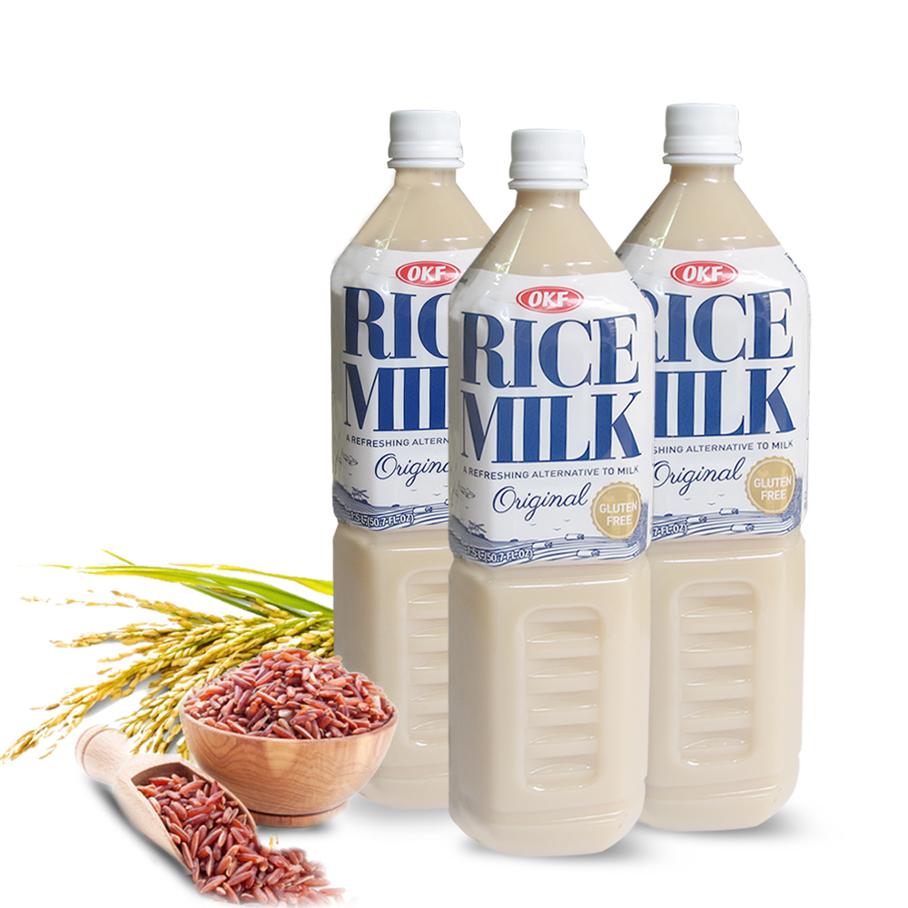 Sữa gạo -nước gạo hàn quốc hiệu okf- 1.5l ít ngọt thơm ngon
