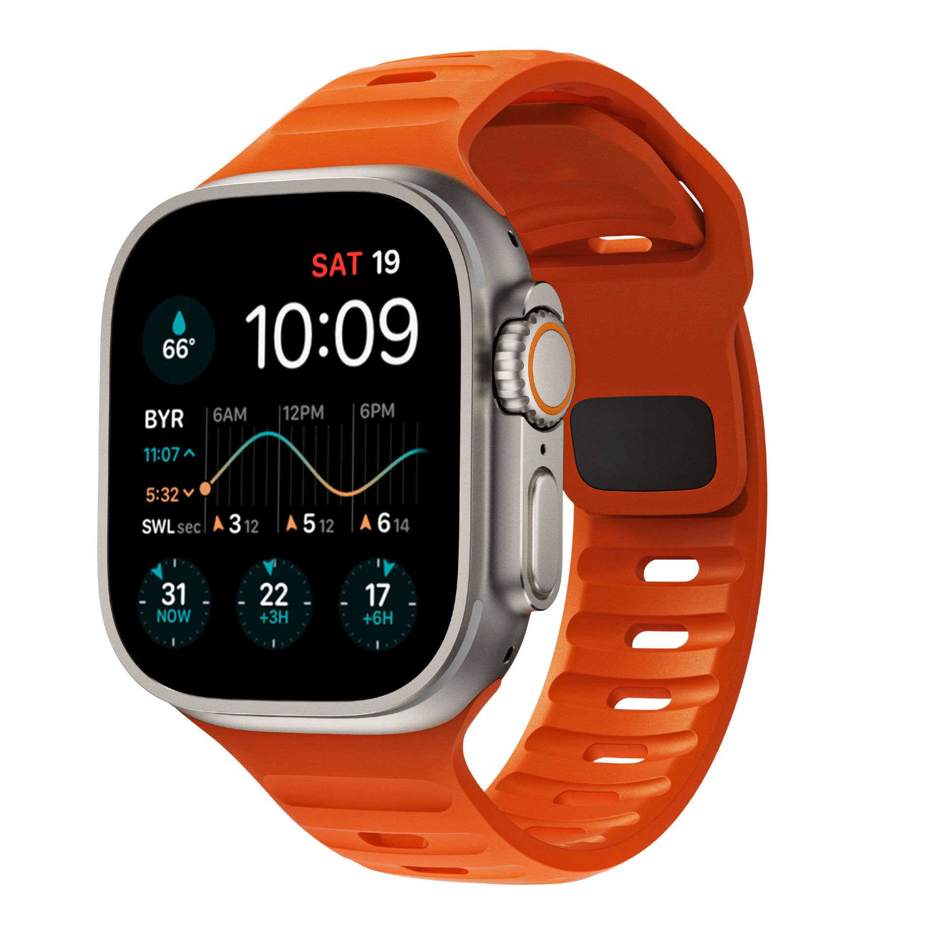 Dây đồng hồ cho apple watch kai.n sport carbon