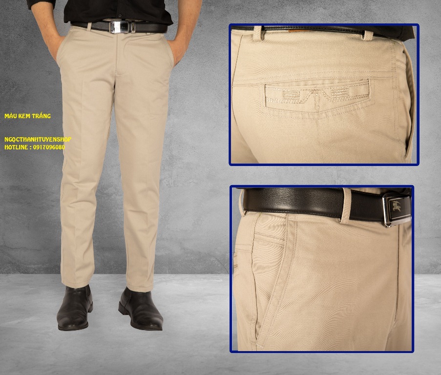 [HCM]Quần Dài Kaki Nam Trung Niên Cao Cấp