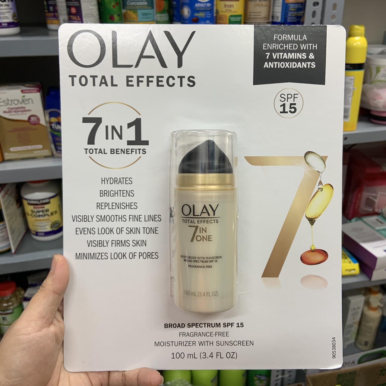 Kem dưỡng da cao cấp dùng ban ngày Olay Total Effects 7 In One - EDS Hàng Mỹ