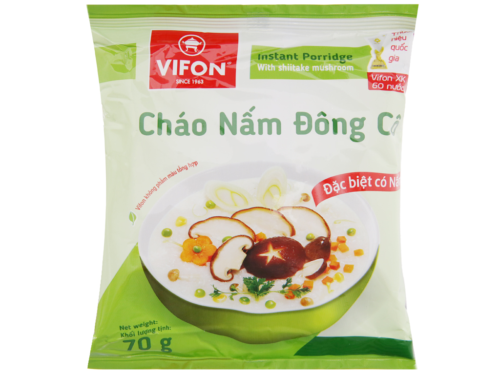 Cháo nấm đông cô Vifon 70g 