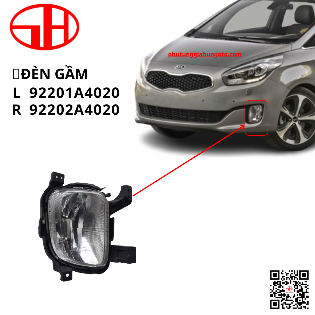 Đèn gầm ô tô kia carens 2014 - rondo