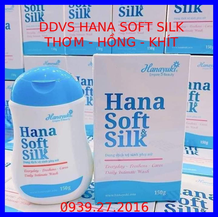 Dung dịch vệ sinh Hana Soft Silk 150g - Chính hãng