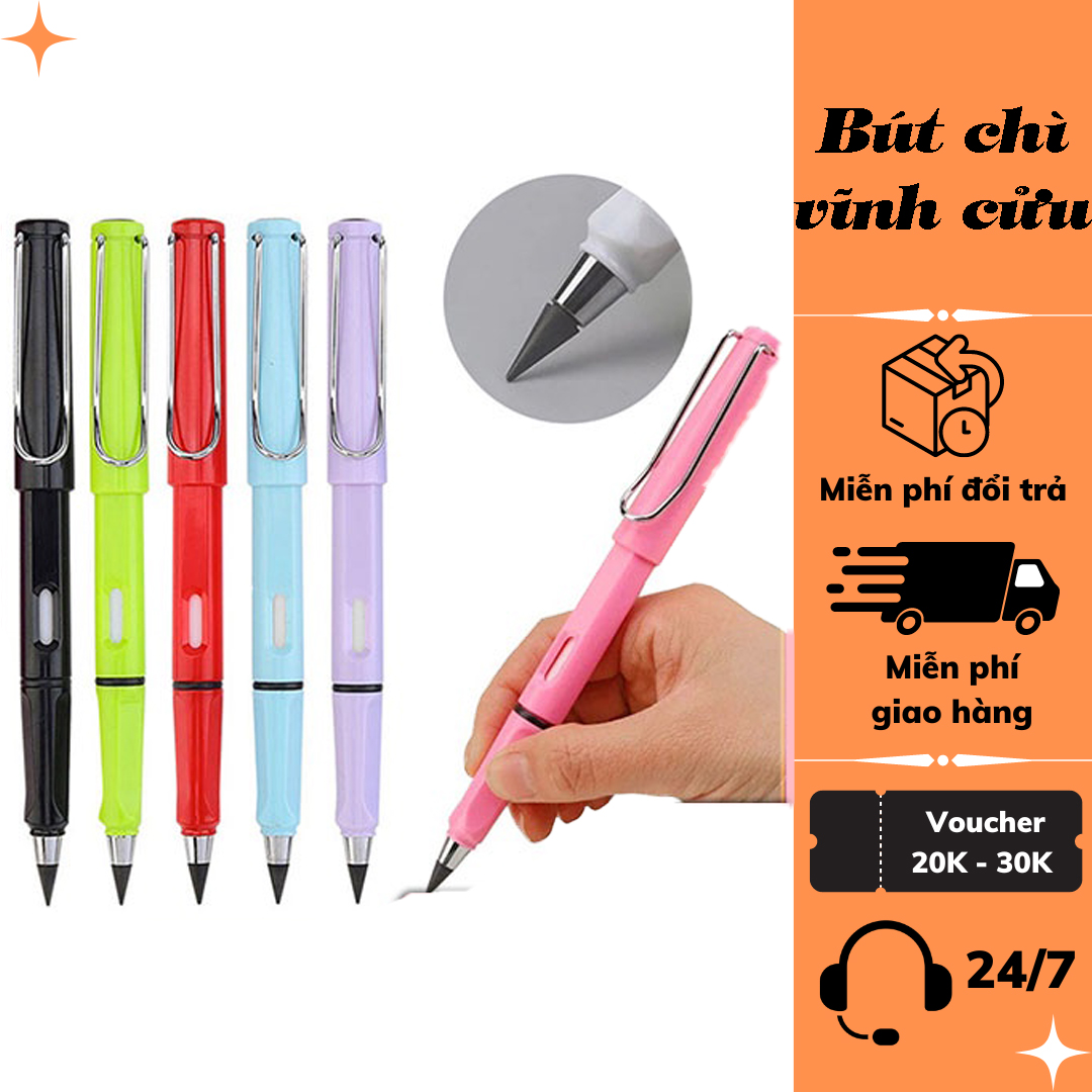 Bút chì vĩnh cửu một bút chì bằng 40 ngòi bút chì thường nét viết sắc nét nhiều màu cho bé lựa chọn