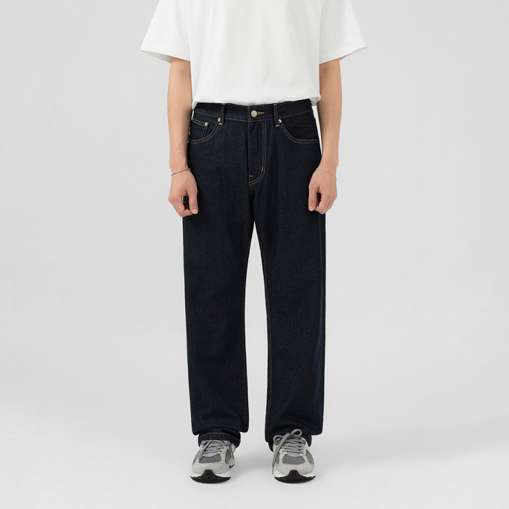 Quần jean nam Owlbrand Relax/Indigo