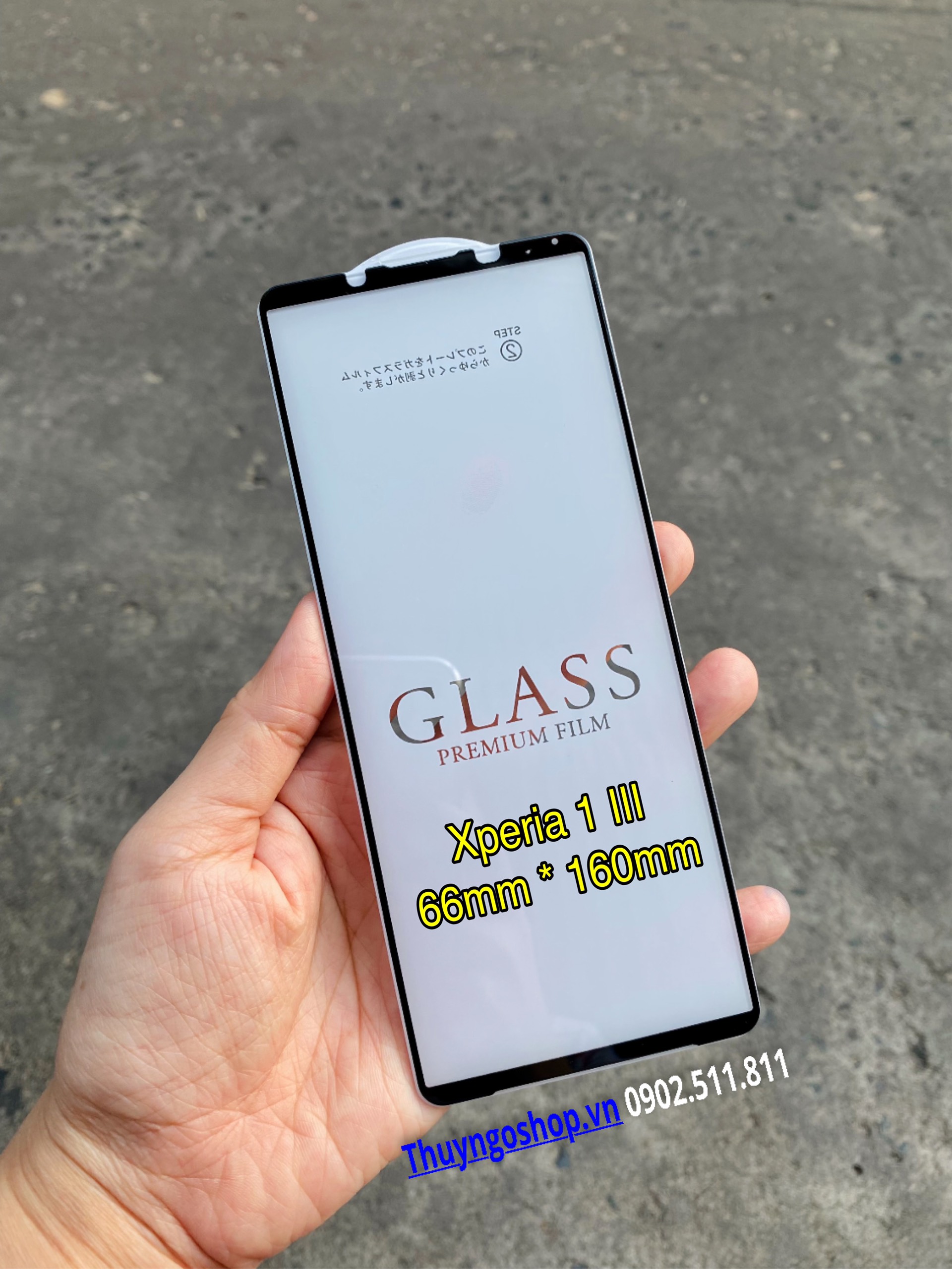 Kính cường lực full màn hình Sony Xperia 1 III / Xperia 10 III / Xperia 5 III