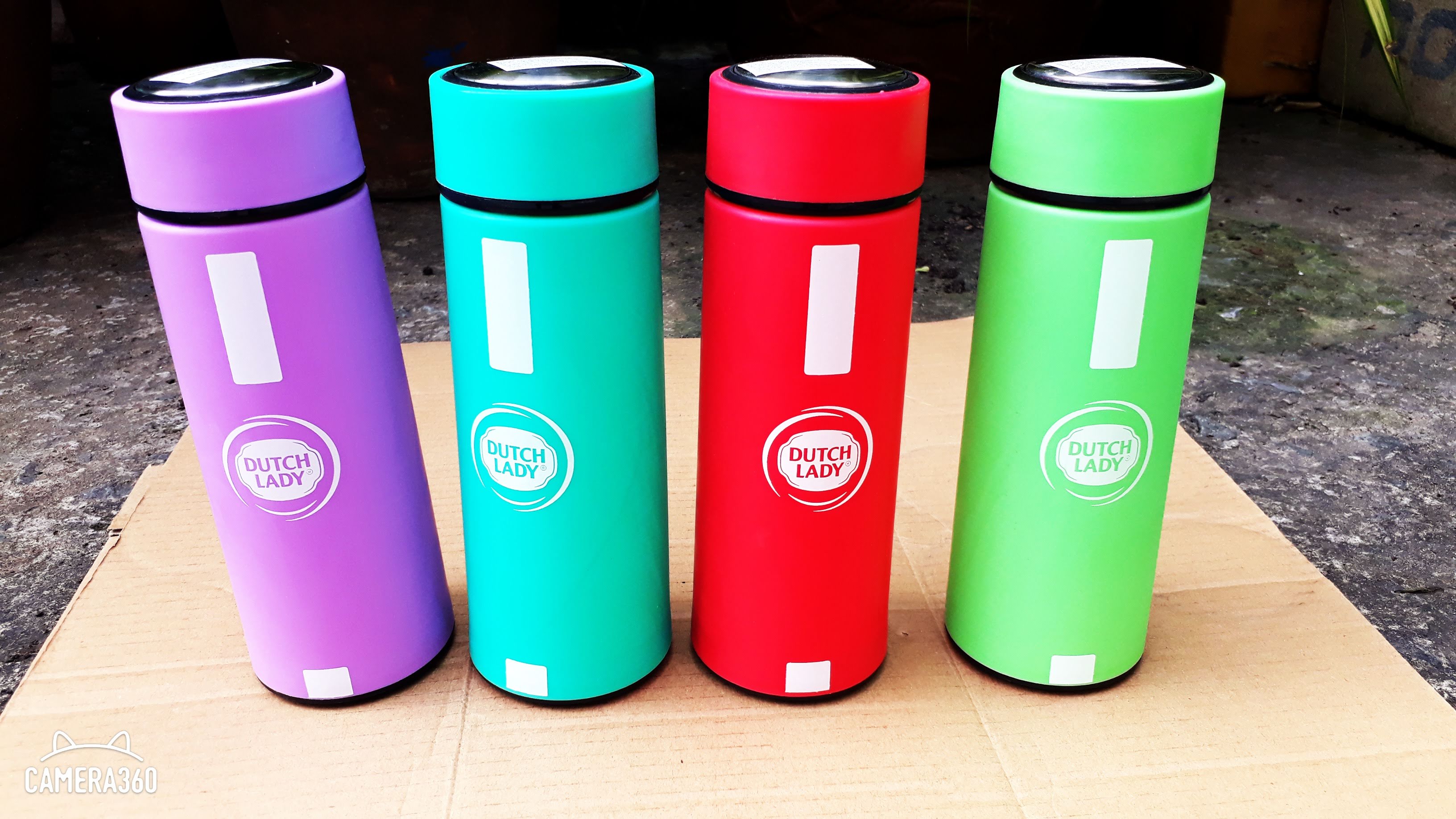 [FREESHIP MAX] Bình giữ nhiệt Dutch lady dùng đựng nước lạnh 375ml sieuchodaiphat