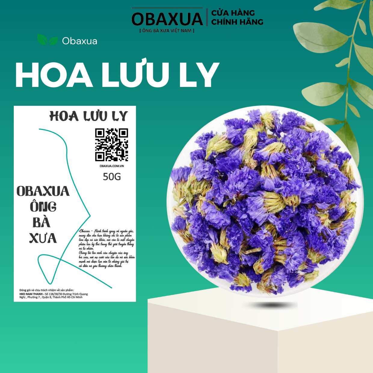 Hoa lưu ly khô obaxua - 50g