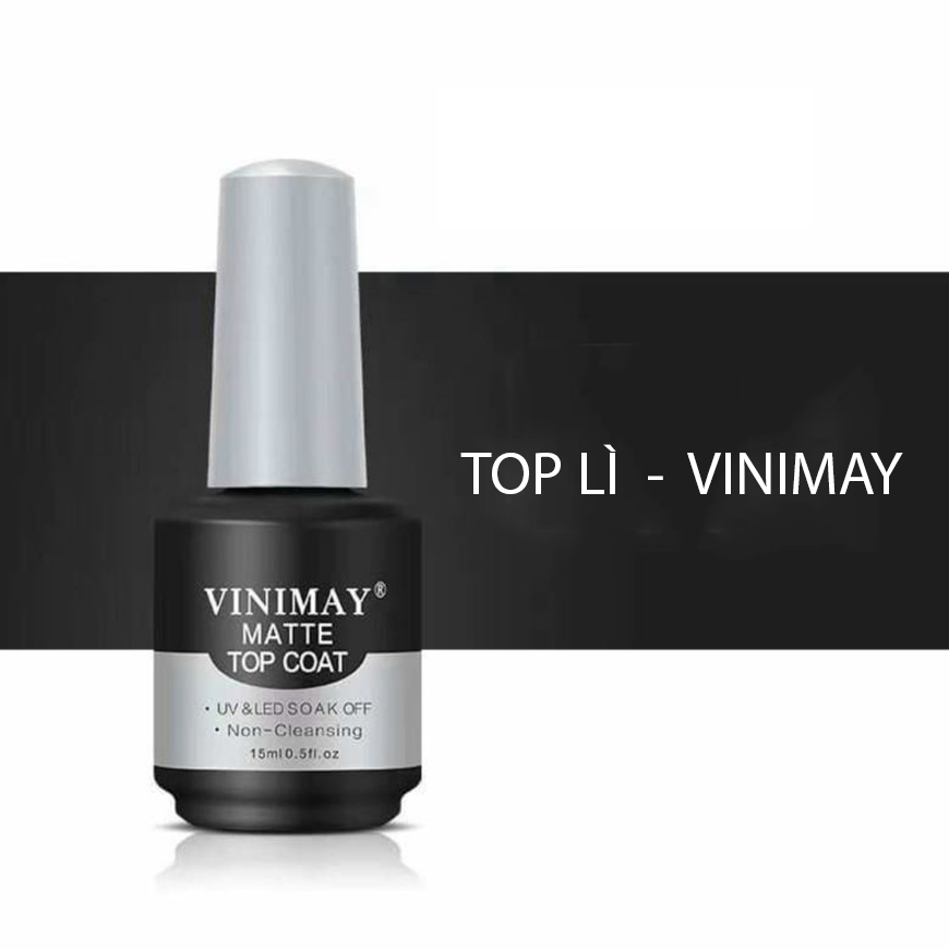 Sơn gel top lì Vinimay chính hãng matte top chuyên dụng cho dân làm móng - Mua Ngay TOP LÌ VINIMAY,Sơn gel lỳ