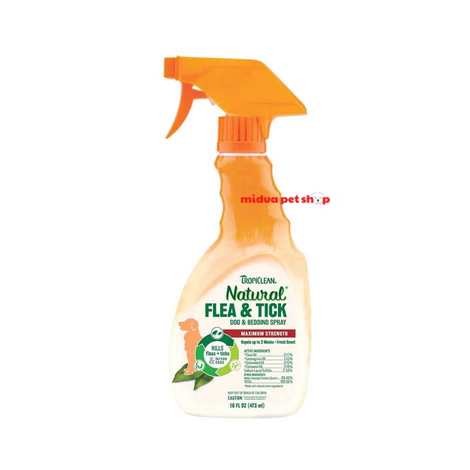 Xịt ve bọ chét trên chó và môi trường Tropiclean