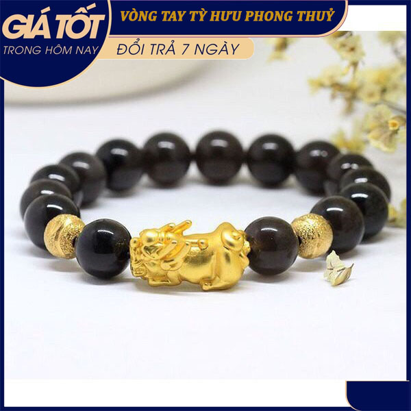 Vòng tay tỳ hưu phong thủy - Vòng trang sức phong thuỷ - Vòng đeo tay Tỳ Hưu - Vòng tay Tỳ Hưu - Vòng phong thuỷ - Trang sức phong thuỷ đem lại may mắn và tài lộc