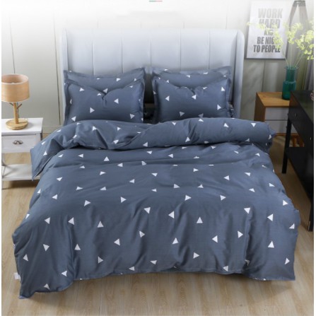 [ 1M6X2M ] CHĂN HÈ - CHĂN DU LỊCH - 1 CHĂN LẺ TAM GIÁC GHI - MỀN TRẦN BÔNG COTTON - MỀM MỊN - MỀN COTTON