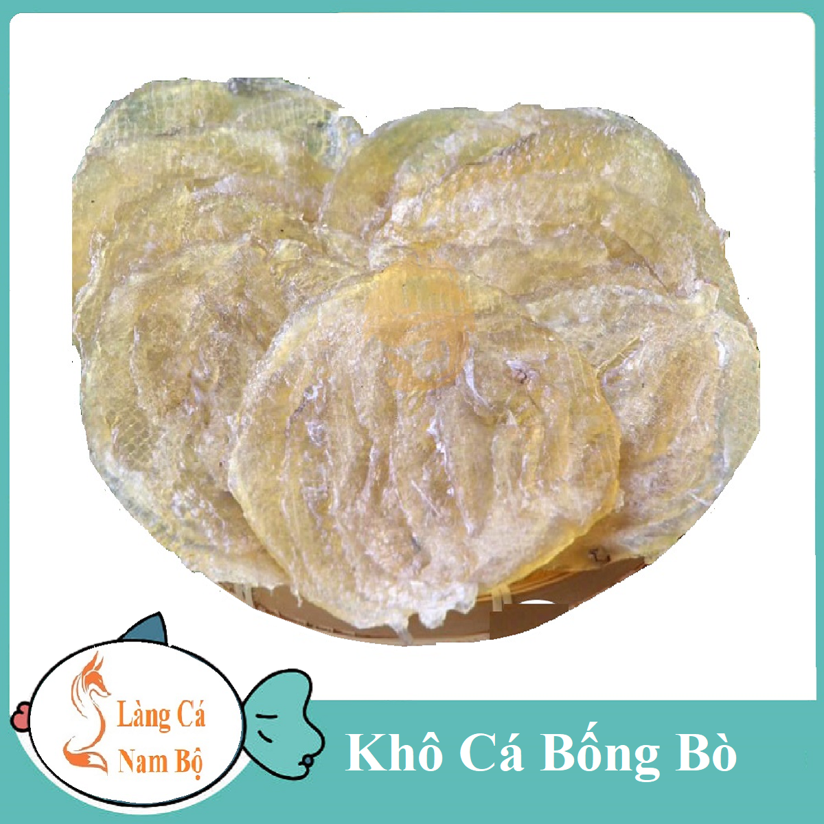 Khô Cá Bống Sữa CÀ MAU 1KG LÀNG CÁ NAM BỘ Khô cá bống sữa không có xương, khi ăn vị ngọt dịu, tan ngay trong miệng.