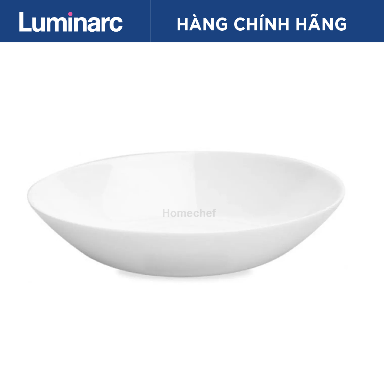 Đĩa thủy tinh Luminarc sâu lòng 20cm Diwali D6907 dùng được trong lò vi sóng và máy rửa bát - Hàng chính hãng