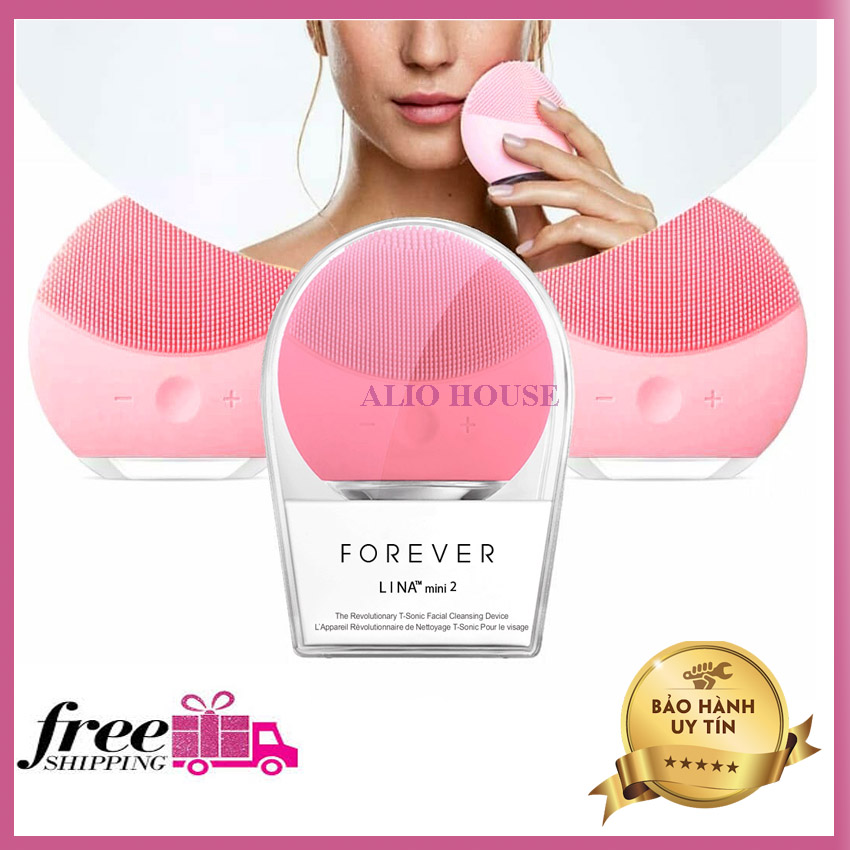 Máy Rửa Mặt Forever- Máy Massage Mặt Rung Tạo Bọt - FACE WASH MACHINE