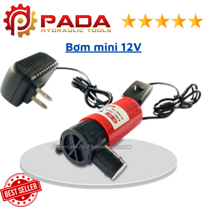 Bơm nước chống bụi cho máy cắt rãnh tường Bơm mini 12V