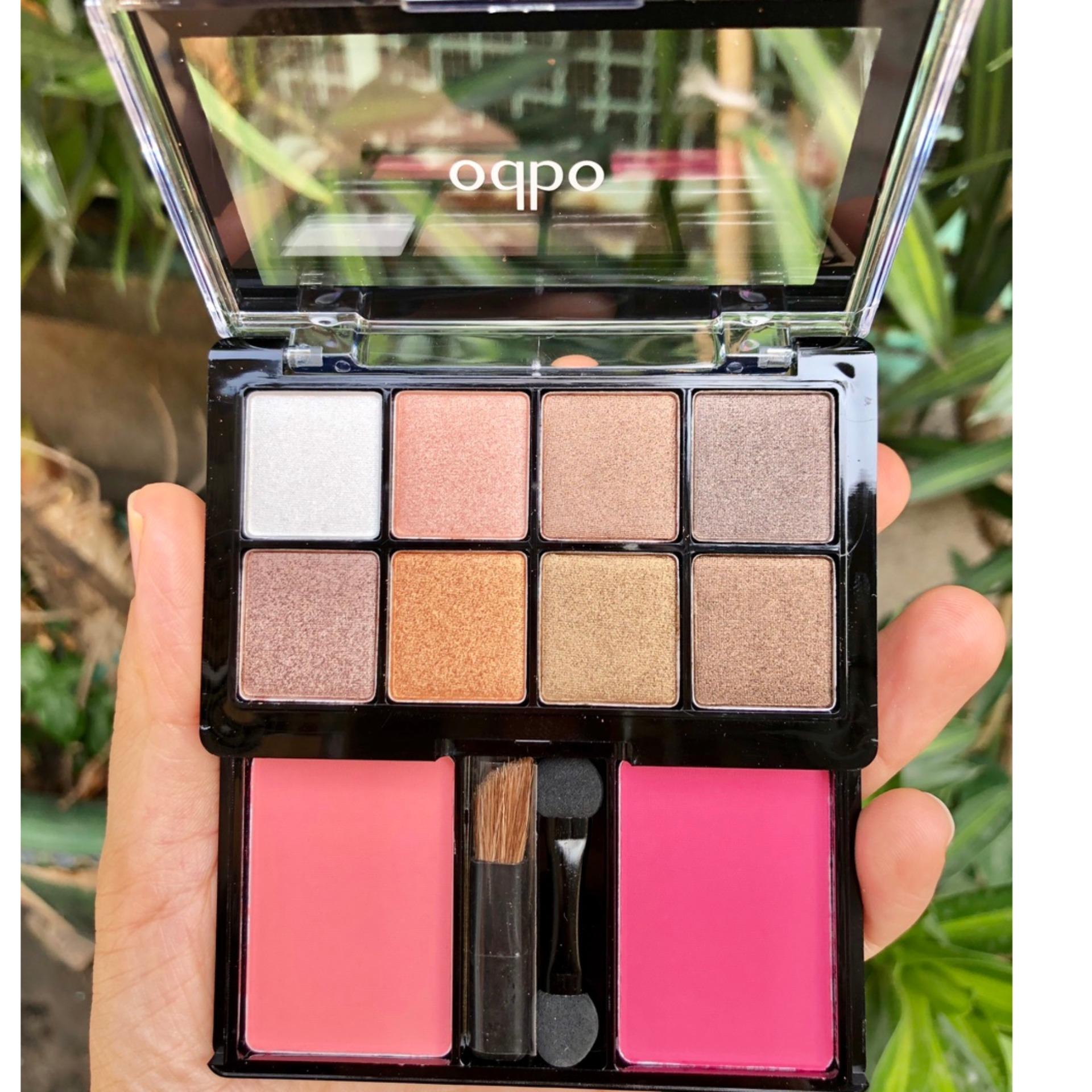Set phấn mắt và má hồng odbo eyeshadow & blush số 04