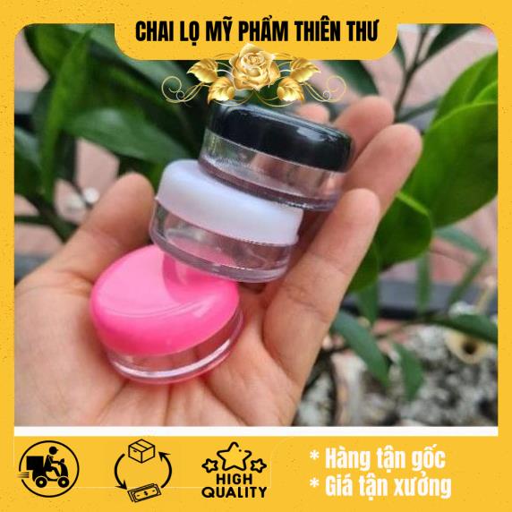 Hủ nhựa tròn 10g/20g/30g/50g/100g chiết kem / hủ đựng mỹ phẩm