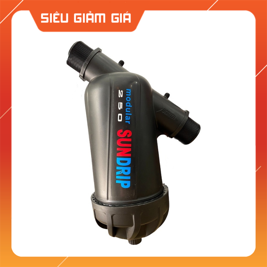 Bộ lọc đĩa hệ thống tưới 60mm 25m3/h - bộ lọc đĩa 60mm loại tốt