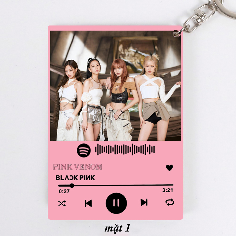 Móc khóa spotify Blackpink