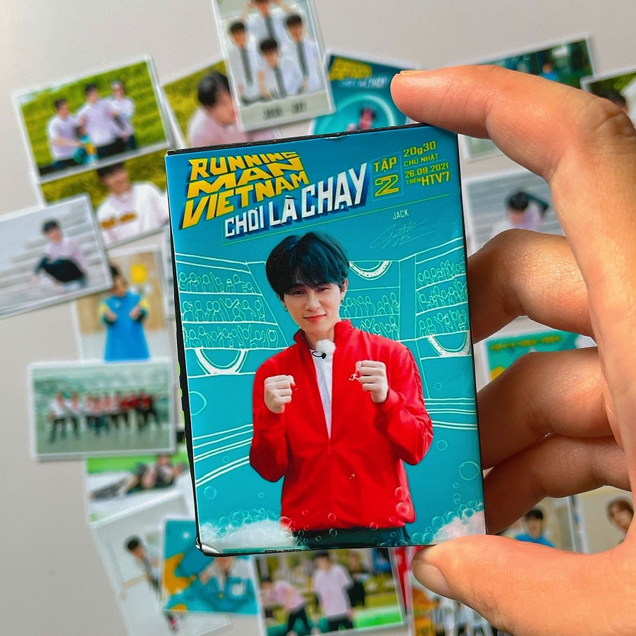 Lomo Jack J97 đom đóm Running Man Chơi Là Chạy 1 hộp 30 tấm Girly Hours