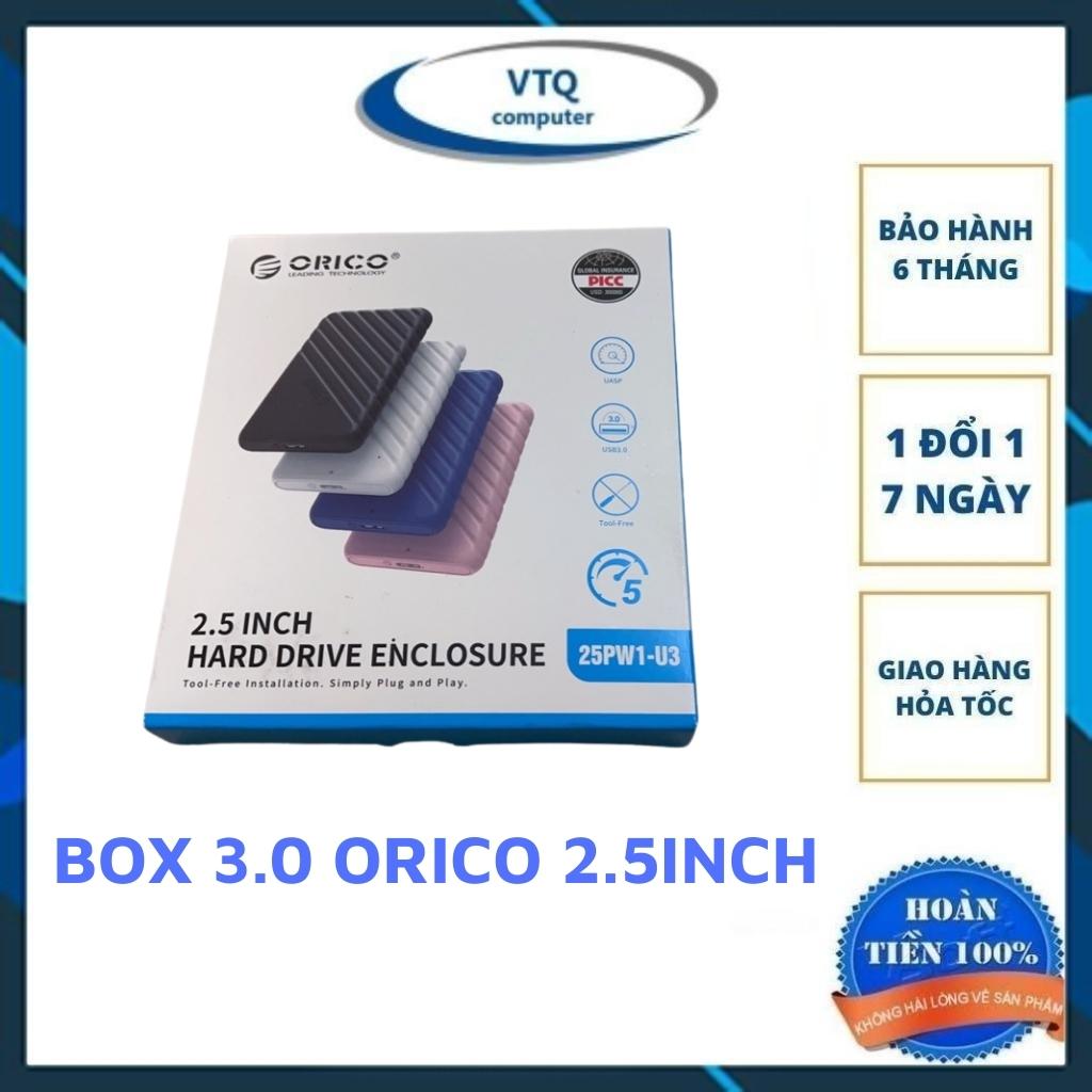 Box hdd 2.5 usb 3.0 orico 25pw1 hàng chính hãng orico nhận ổ đến 6tb
