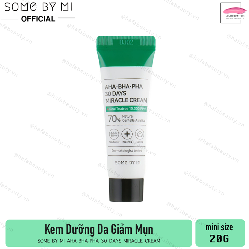 Kem giảm mụn some by mi aha bha pha 30 days miracle serum