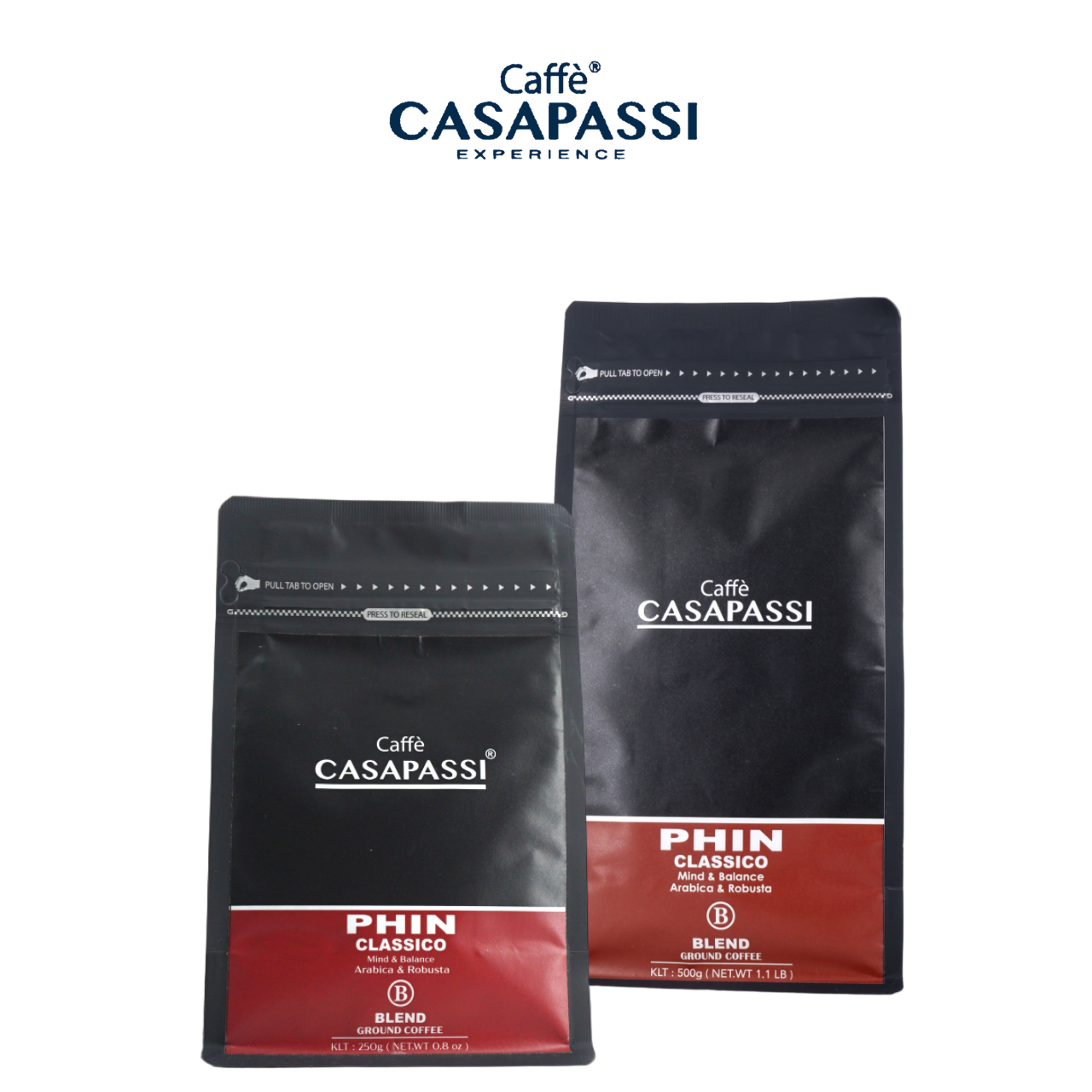Cà phê phin classico - casapassi caffè premium, vị cân bằng