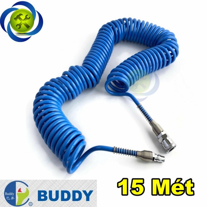 Dây hơi xoắn đài loan 15 mét buddy be0031-15