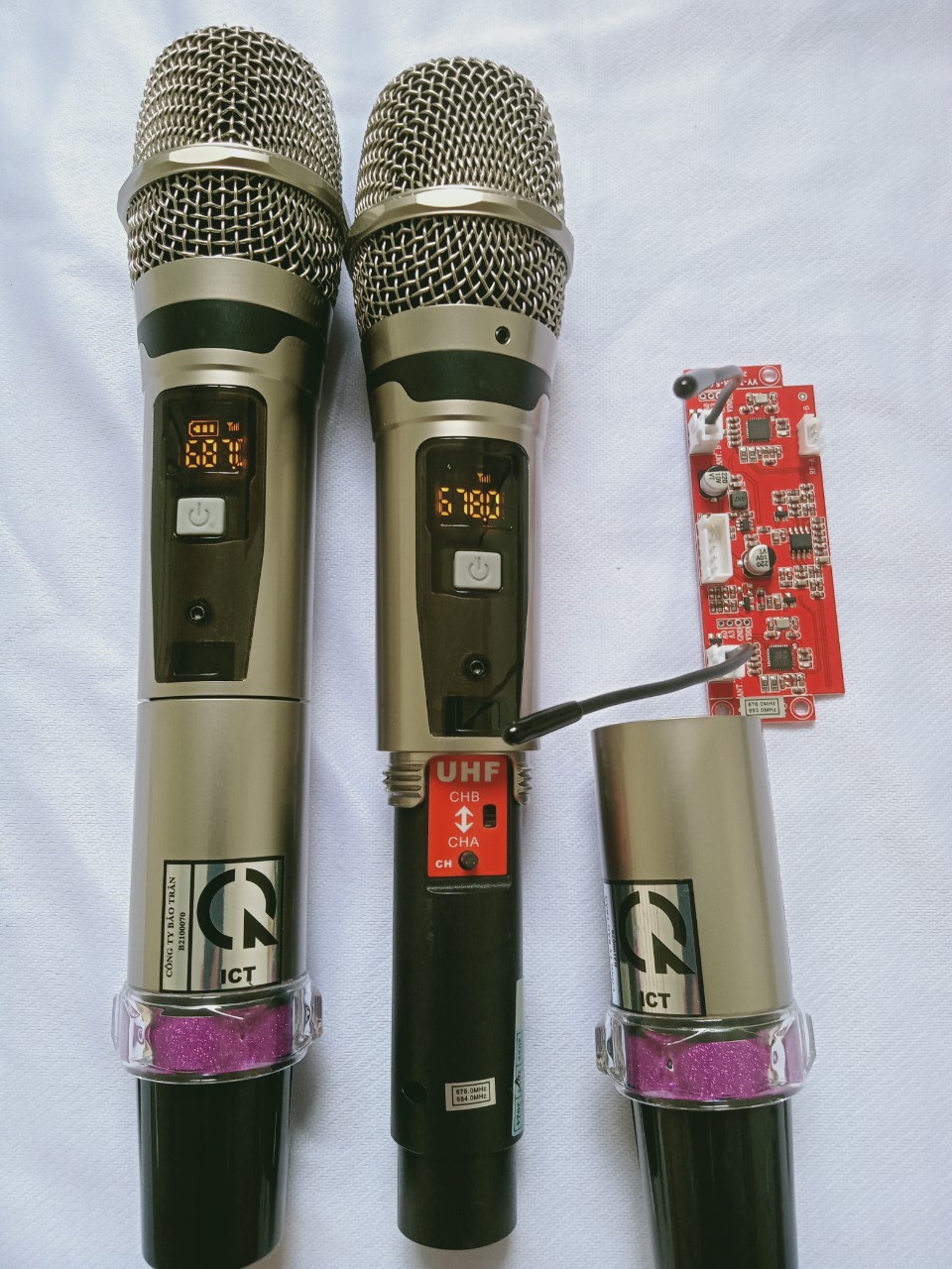 Micro không dây cho loa kéo và amply m15